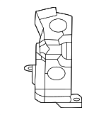 68541814AB - : Mount Plate Side Bracket for Jeep: Wrangler Image