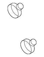 6B903193B - Electrical: Cap for Volkswagen: CC, Eos, GTI, Passat, R32 Image