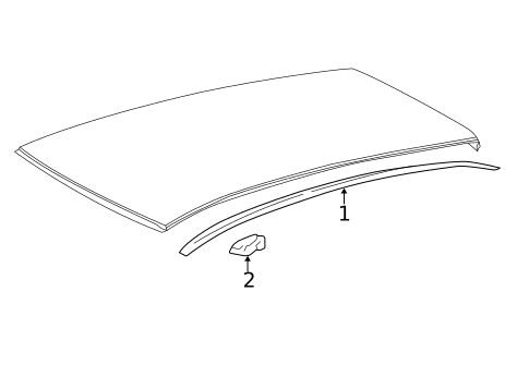 Exterior Trim - Roof for 2012 Toyota Yaris #0