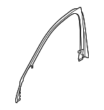 51335A2F9C7 - Body: Frame Cover for BMW: 740i, 750e xDrive, 760i xDrive, i7 Image