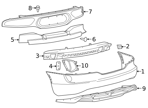 Bumper for 2013 SRT Viper #0