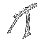 71401T6000 - Body: Inner Center Pillar for Genesis: GV80 Image
