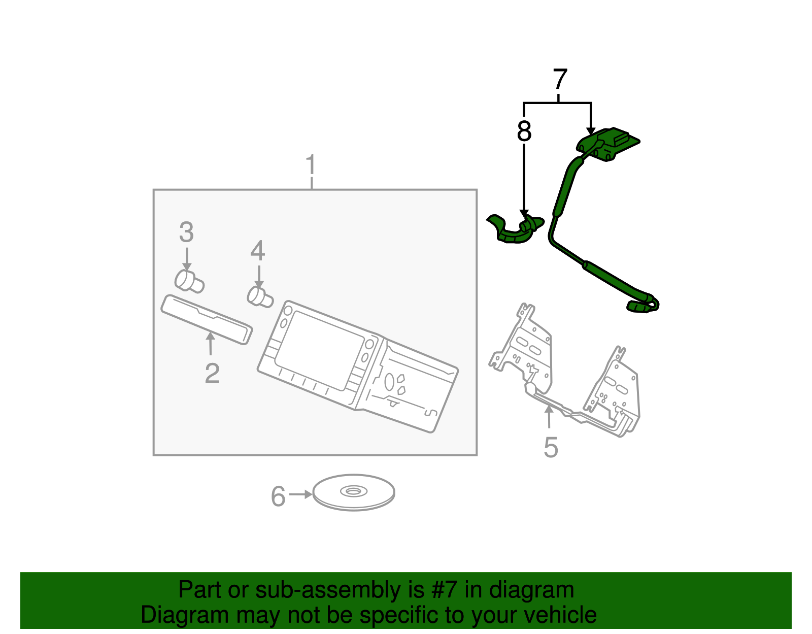 39835-TF0-J02 - GPS Antenna 2009-2011 Honda Fit | Honda Parts Online