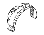 86812TD000 - : Fender Liner for Hyundai Image