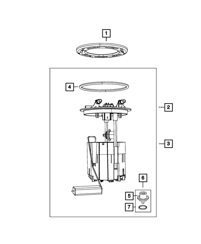 5142345AA - Fuel: Fuel Pressure Regulator Kit for Mopar Image