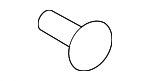 717310C010 - Body: Seat Cushion Cover Clip for Toyota Image
