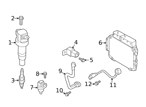Ignition System for 2019 Hyundai Elantra GT #0