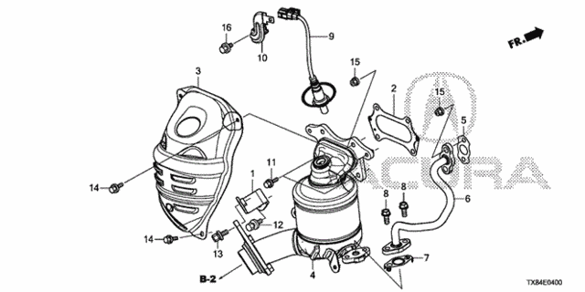 Converter for 2013 Acura ILX #0