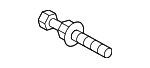 N01024124 - Brakes: Caliper Mount Lower Bolt for Porsche Image