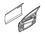 76003F2000 - Body: Door Shell for Hyundai Image