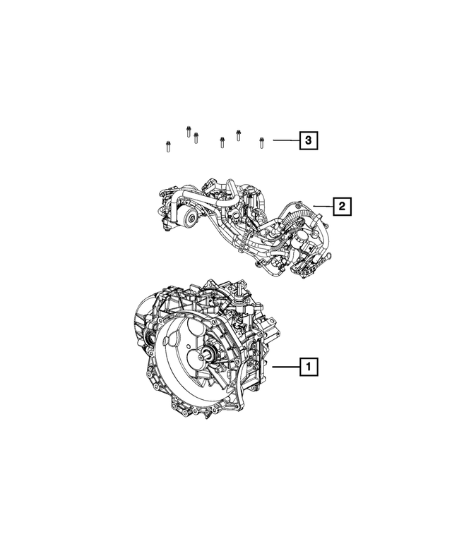 68733869AA - M40; 6-Speed; Manual Transmission Automated; MTA: Transmission for Mopar Image