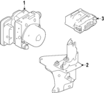 478406TX0A - : Mount Bracket for Nissan Image