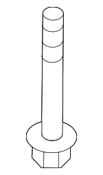 9901819 - Suspension: Suspension Cross-member Mount Bolt for Mercedes-Benz Image