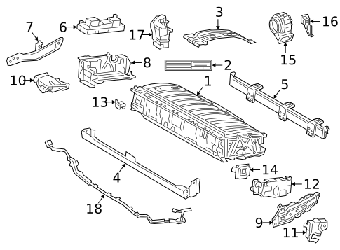 Battery & Related Components for 2020 Toyota Avalon #0
