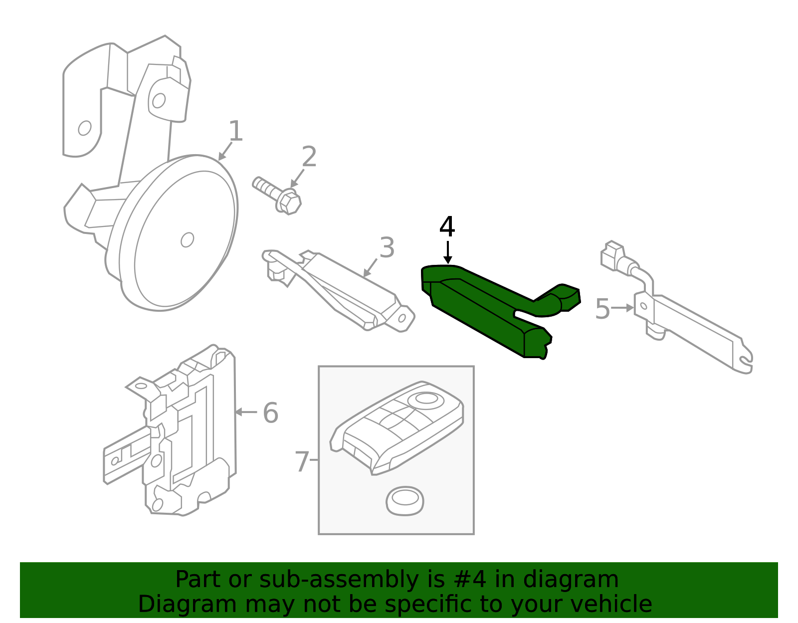 95420-D4300 - Kia Keyless Entry Antenna 2016-2025 Kia | Performance ...