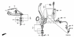 42524SNA003 - Chassis: CLIP, CONNECTOR (BLACK) for Honda Image