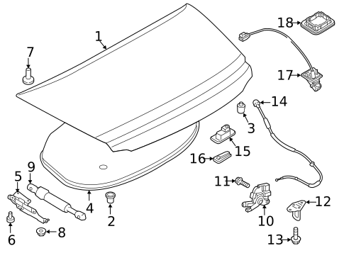 Lid & Components for 2019 Fiat 124 Spider #0