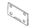3CM807287D9B9 - Body: License Bracket for Volkswagen Image