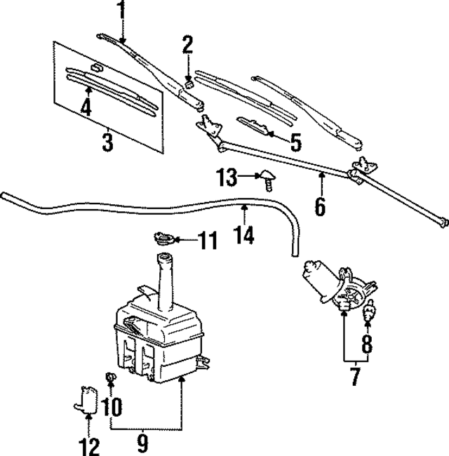 9831027100 - : Wiper Arm for Hyundai Image