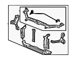 60400S5T305ZZ - : Radiator Support Panel for Honda: Civic Image