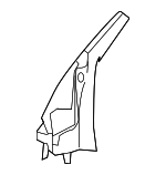 BBM451PB1D - : Upper Molding for Mazda Image