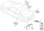 65209156654 - Audio, Navigation, Electronic Systems: Antenna Amplifier Am/Fm for BMW Image