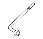 LD4769671 - Body: Lug Wrench for Mazda: 2, 3, 5, 6, CX-3, CX-30, CX-5, CX-50, CX-7, CX-70, CX-9, CX-90, MX-5 Miata Image