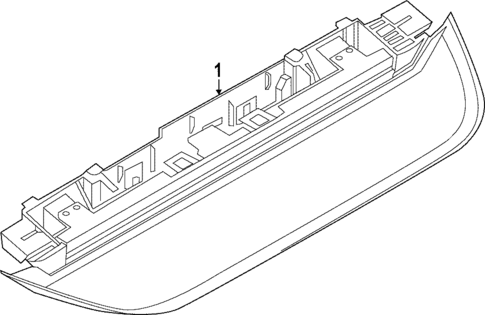 High Mounted Stop Lamp for 2024 BMW i4 #0