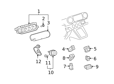 Tire Pressure Monitor Components for 2015 Scion xB #1