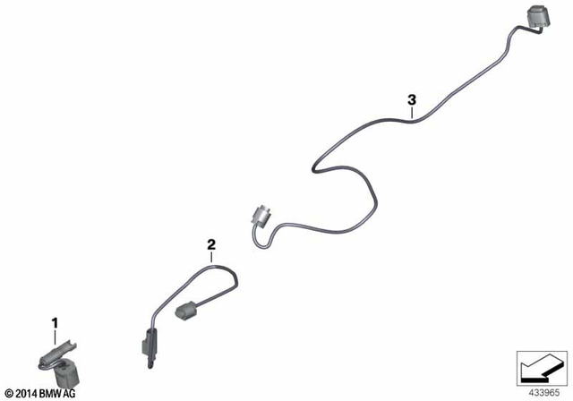 61127691725 - : Adapter Cable For Alternator for BMW-Motorrad Image