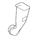 T2R5502 - Engine: Lower Duct for Jaguar: F-Type Image