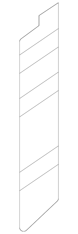 NZ6Z26513A31A - Body: Truck Bed Panel Reinforcement for Ford Image