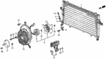 38613692000 - Body/Air Conditioning: COLLAR, MOTOR MOUNTING for Honda Image