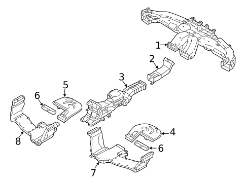 Ducts for 2019 Genesis G90 #0