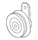 8651048070 - Electrical: Horn for Scion: tC | Toyota: 4Runner, bZ4X, Highlander, Pickup, Prius V, T100 Image