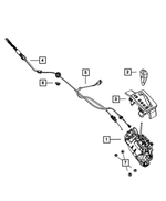 5273833AA - 4-Speed; Automatic VLP Transaxle: Transmission Shifter for Mopar Image