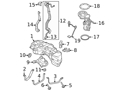 Fuel System Components for 2026 Porsche Cayenne #0