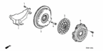 22100PR7006 - Engine: FLYWHEEL for Acura Image