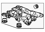86544558 - Suspension: Cross-member for Acura: ZDX Image