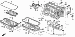 90001PM3003 - Engine: BOLT, DRAIN PLUG (28MM) for Honda Image
