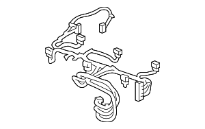 23495425 - : Part# 23495425 Auxiliary Battery Wiring Harness for Chevrolet: Spark, Spark EV Image