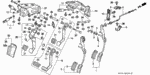 17812SA7010 - Chassis: WASHER, ACCELERATOR PEDAL for Honda Image