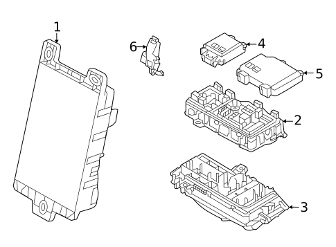 Fuse & Relay for 2021 Jaguar E-Pace #0