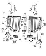 68028750AB - Body Sheet Metal Except Doors: Locating Pin for Mopar Image