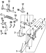 RE8049AX8U - Electrical: Cylinder for Mitsubishi Image