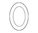 976A1H9000 - HVAC: Suction Hose Washer for Genesis: G80, G90, GV70, GV80, GV80 Coupe | Hyundai: Accent, Santa Fe Image