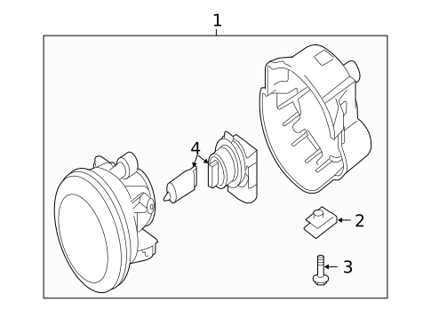 Bulbs - Chassis for 2005 Saab 9-2X #2