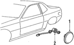 477945051A - Electrical: Marker Lamp Assembly for Porsche: 924 Image