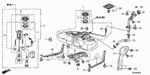 17513TA0A00 - Electrical/Exhaust/Heater/Fuel: CIRCLIP, PROTECTOR for Acura Image