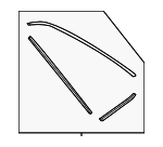 65245FG030 - Body: Dam for Subaru Image